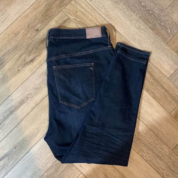 NWT Madewell Curvy High-Rise Skinny Jeans in Larkspur: TENCEL Denim Edition - Picture 9 of 11